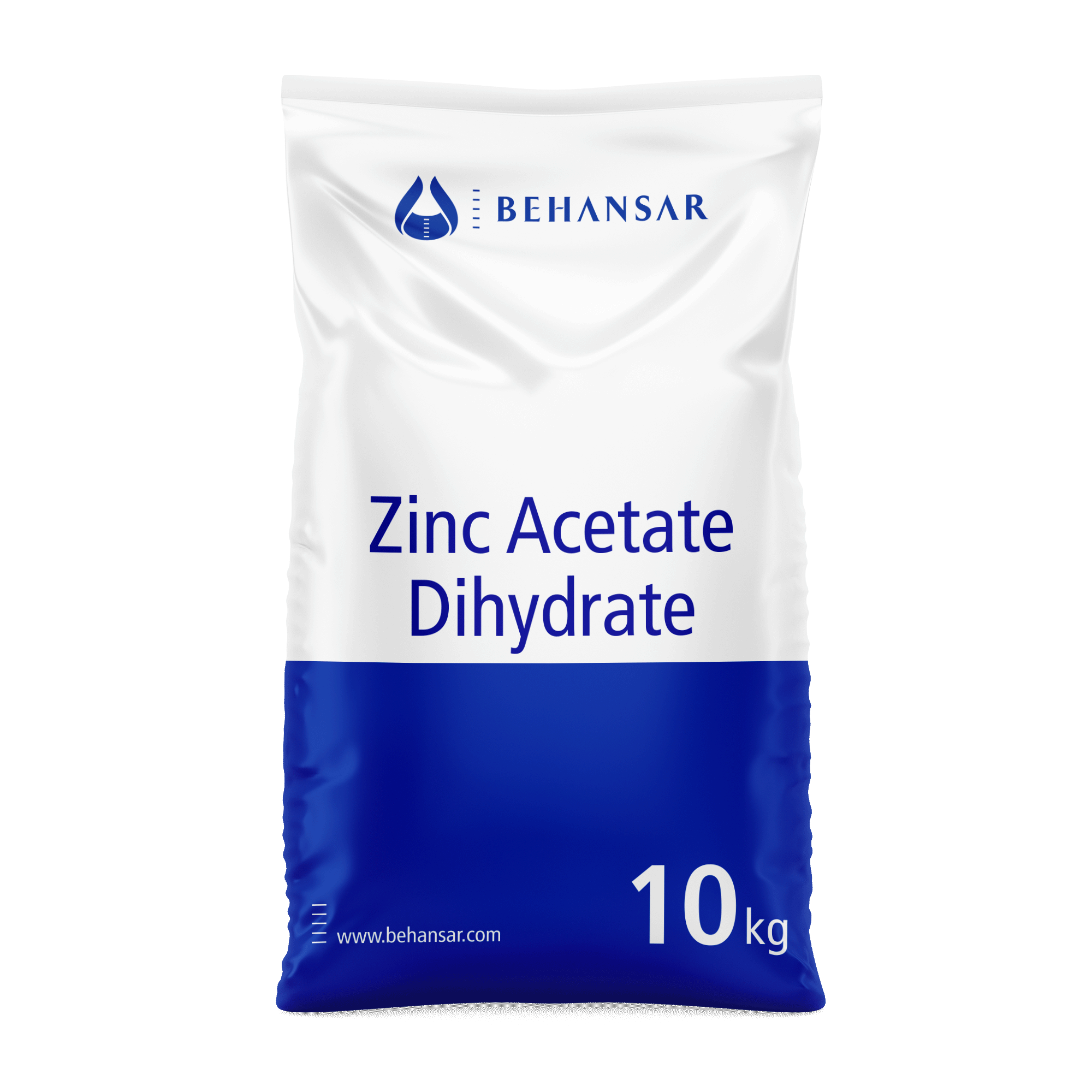 زینک استات دی هیدرات یکی از تولیدات شرکت بهانسار است