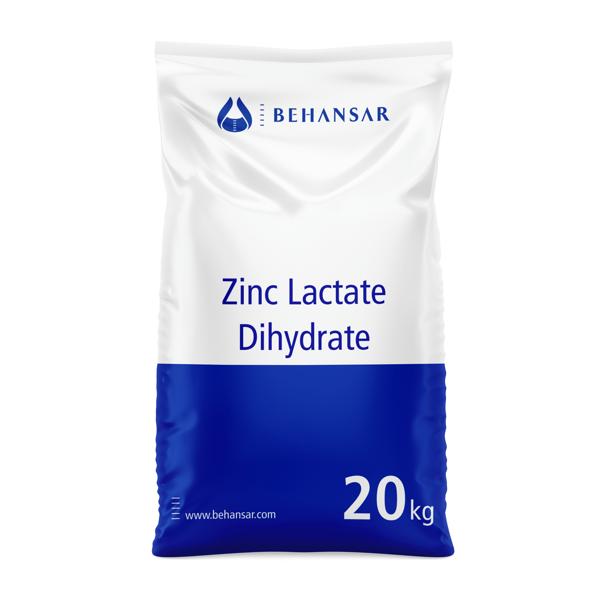 زینک لاکتات دی هیدرات یکی از تولیدات شرکت بهانسار است
