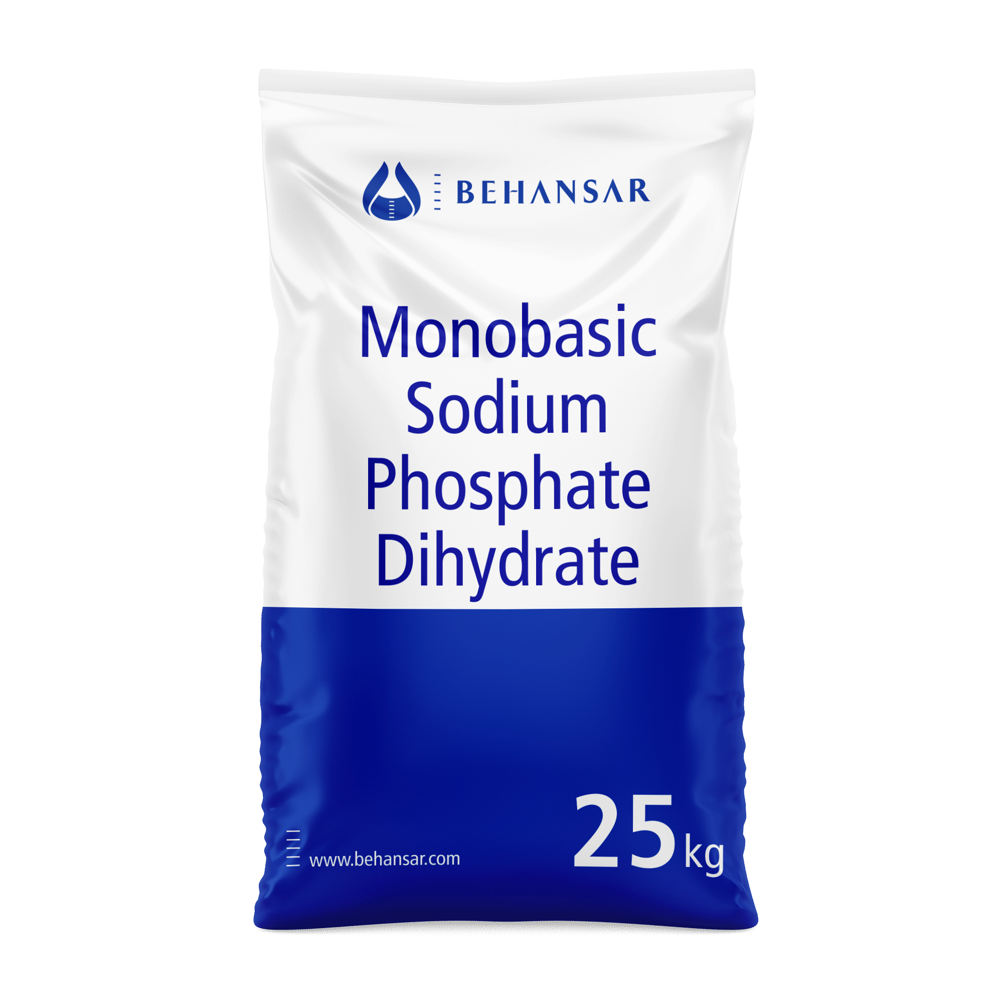 سدیم فسفات مونوبازیک دی هیدرات یکی از تولیدات شرکت بهانسار است