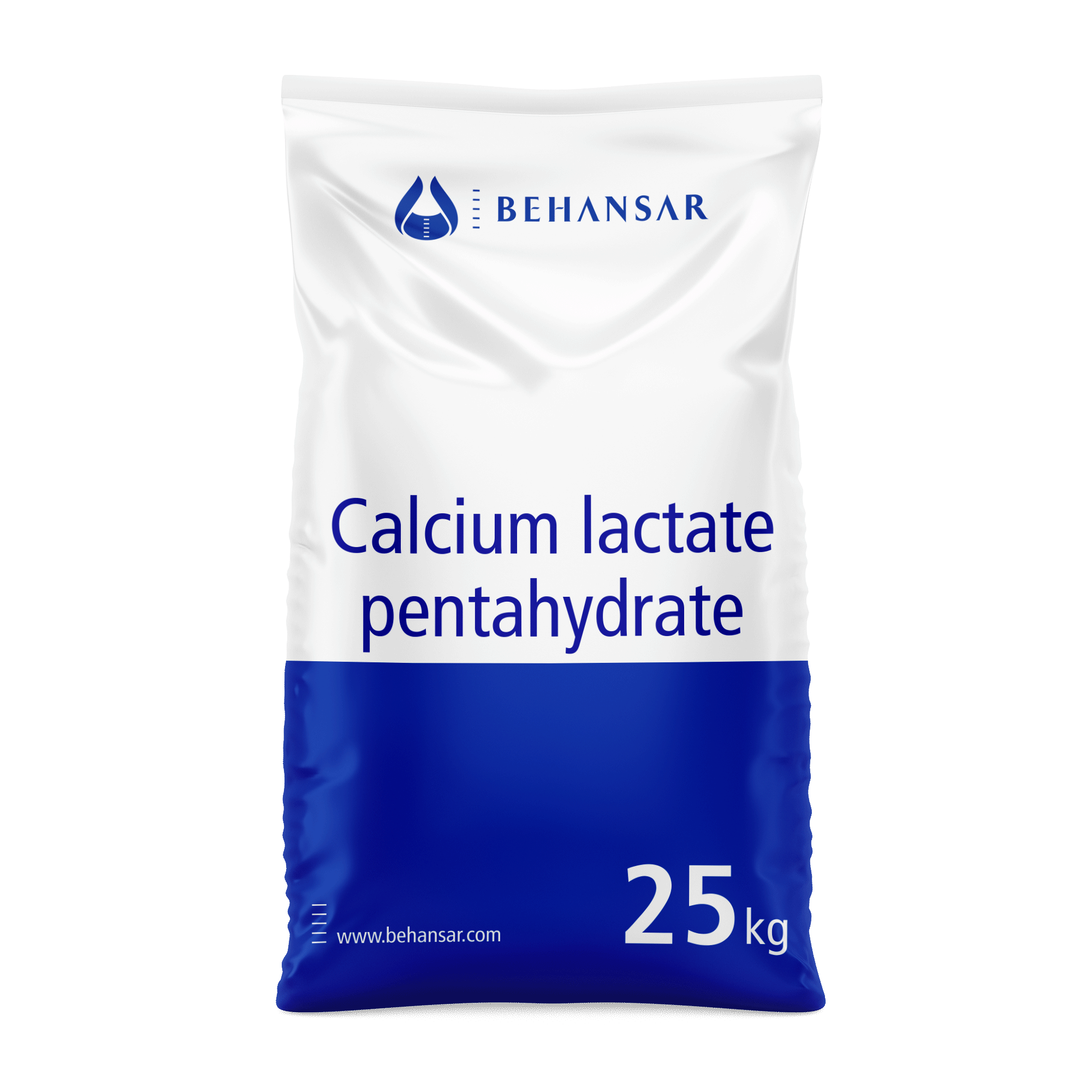 کلسیم لاکتات پنتا هیدرات یکی از تولیدات شرکت بهانسار است