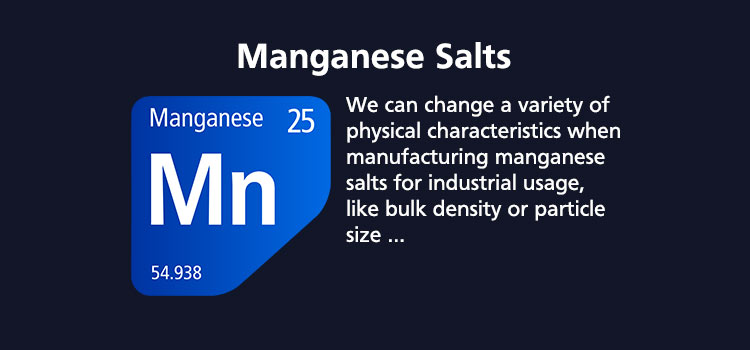 Check the list of our products in the Manganese salts category