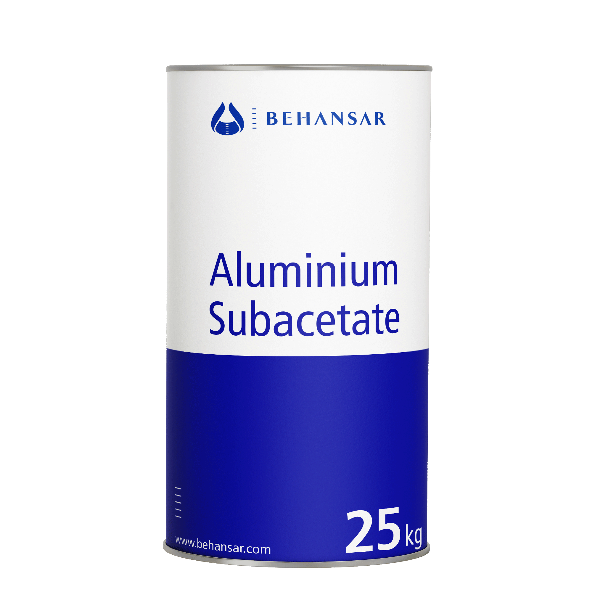آلومینیوم ساب استات یکی از تولیدات شرکت بهانسار است