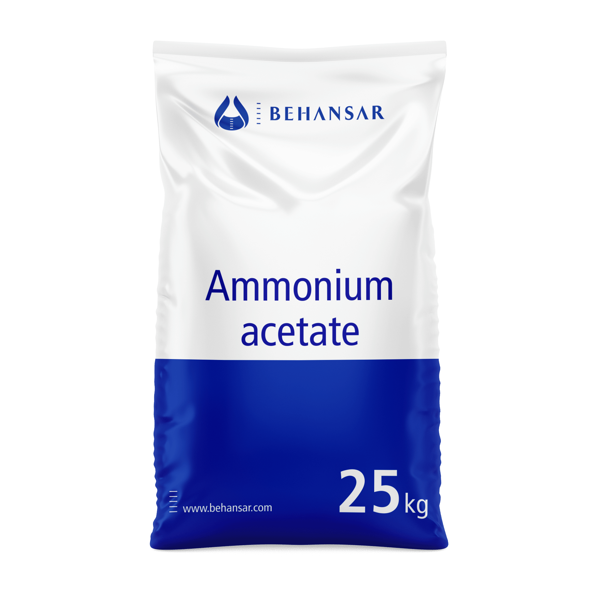 Ammonium acetate is one of the products of Behansar Co