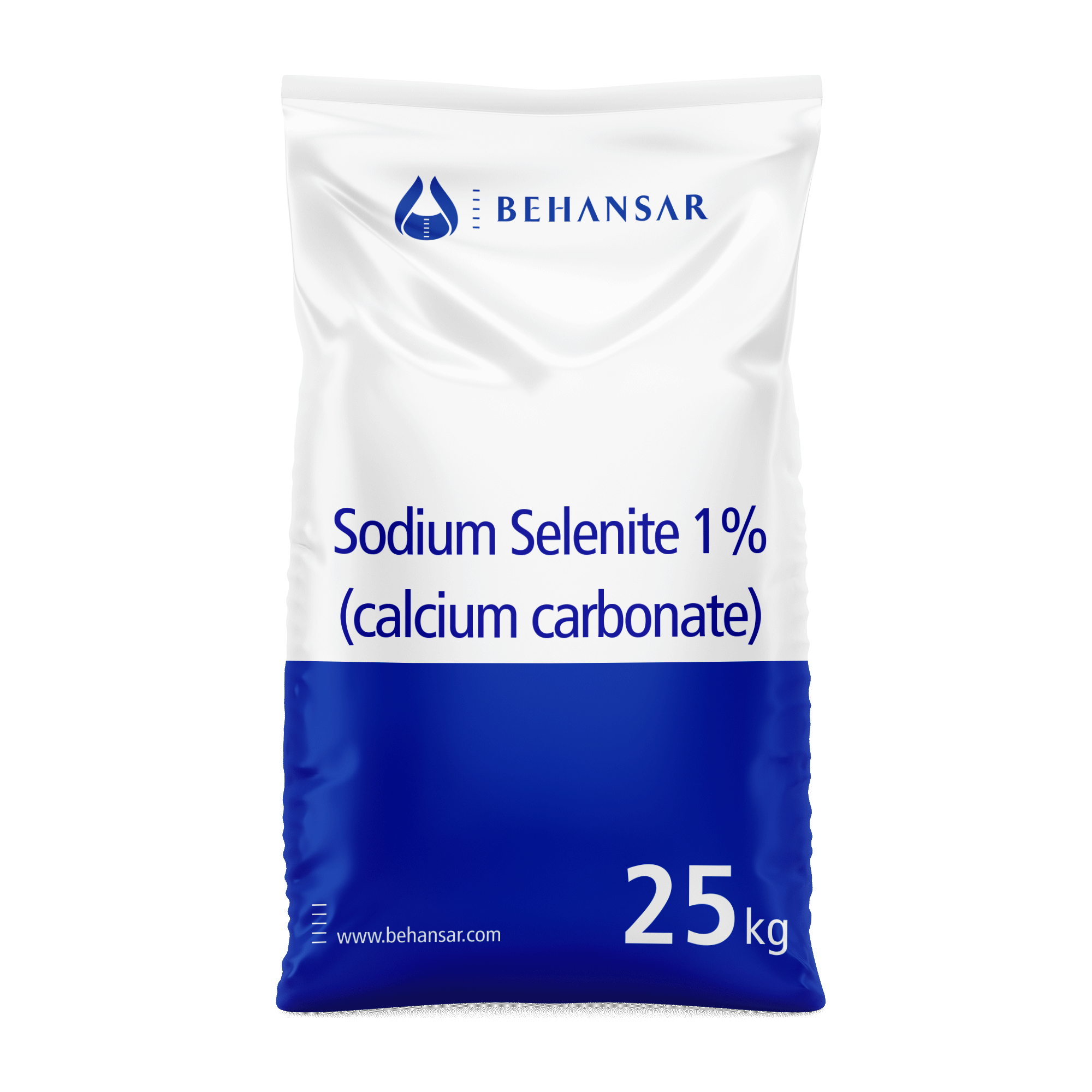 سدیم سلنیت 1% + کلسیم کربنات یکی از تولیدات شرکت بهانسار است